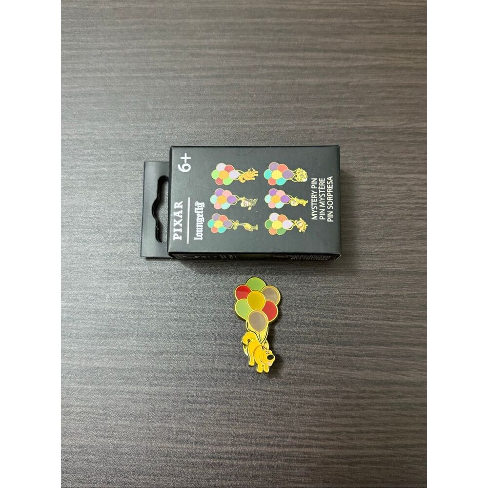 Loungefly Disney Pixar Up Balloon Character Enamel Pin - Dug